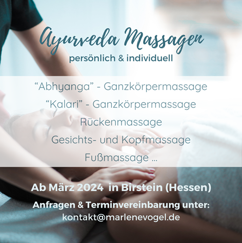 ayurveda Massagen & Anwendungen